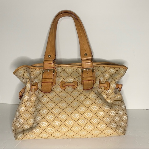 Dooney & Burke Patchwork Tote/Shoulder Bag - Picture 5 of 16